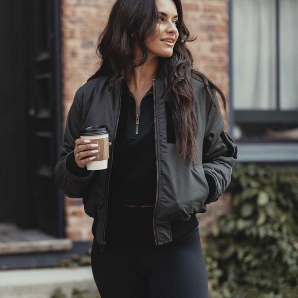 The Normal Brand Sophia Bomber Jacket - Picture 6 of 9